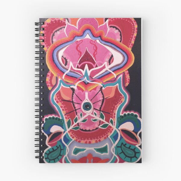 Item preview, Psychedelic Pink Symmetrical Organic Mandala designed and sold by Kroma-Totem.