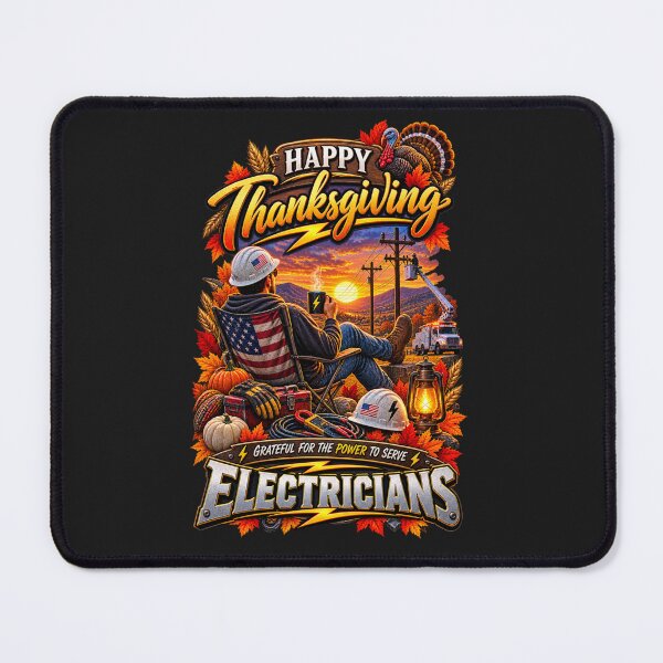 Item preview, Electrician Grateful for the Power to Serve designed and sold by JAR Designs and Development.