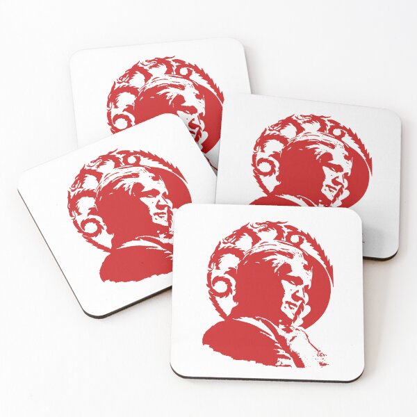 Item preview, Daemon Targaryen Red Silhouette - House of the Dragon Art designed and sold by qfa Originals.