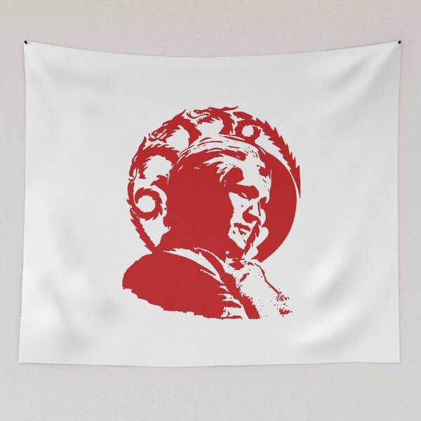 Item preview, Daemon Targaryen Red Silhouette - House of the Dragon Art designed and sold by qfa Originals.