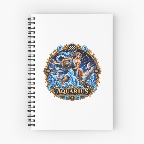 Item preview, Acuario: Innovador - Independiente - Humanitario designed and sold by esm324.