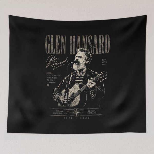Item preview, Vintage Acoustic Folk Musician - Glén Hansárd - designed and sold by balohom.