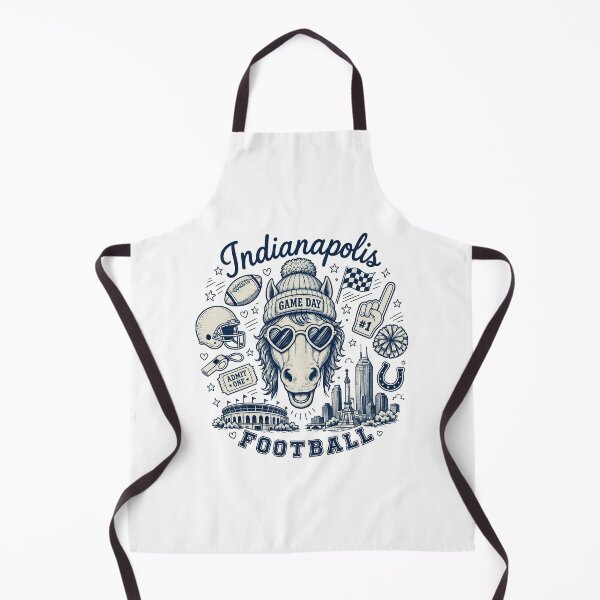 Item preview, Indianapolis Football Game Day Horse Graphic designed and sold by brynleedost.