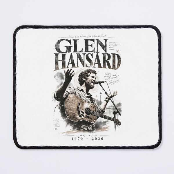 Item preview, Vintage Acoustic Folk Musician - Glén Hansárd - designed and sold by balohom.