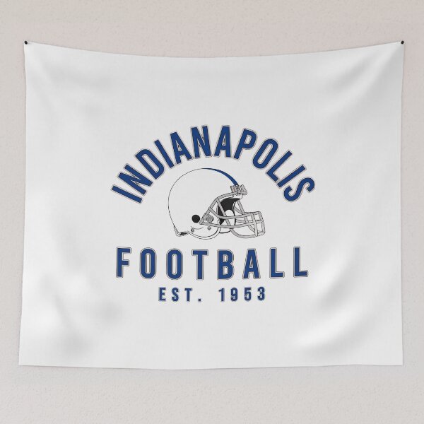Item preview, Indy Football Retro Helmet Vintage Fan Gear designed and sold by cortlandshetley.