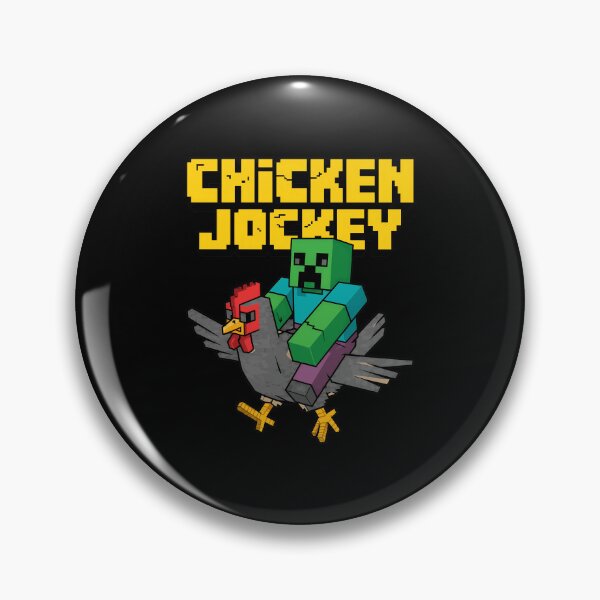 Item preview, Funny Pixelated Chicken Rider designed and sold by MinLagares01.