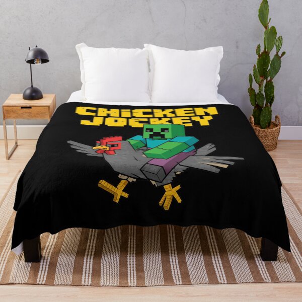 Item preview, Funny Pixelated Chicken Rider designed and sold by MinLagares01.