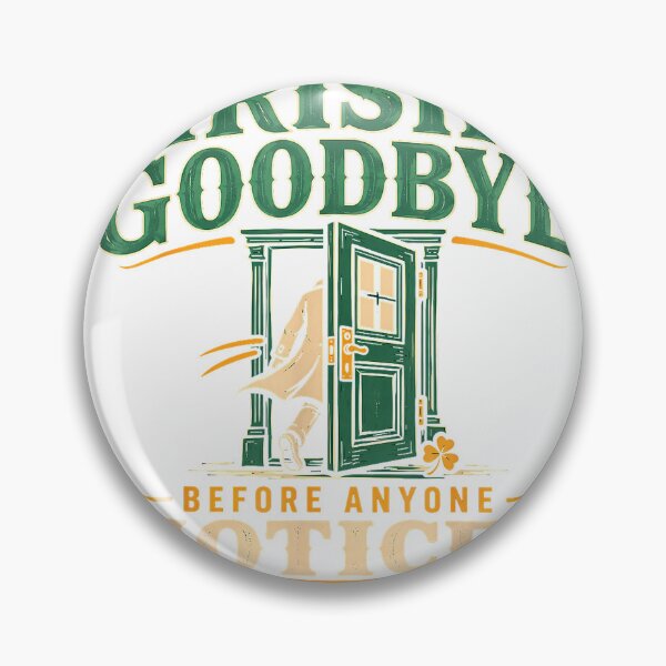 Item preview, Irish Goodbye Club Funny Introvert Social Battery Gift T-Shirt designed and sold by Cafe18.