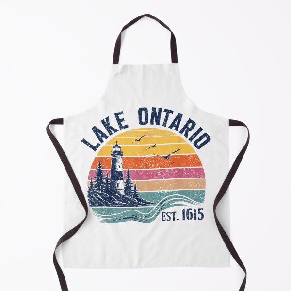 Item preview, Lake Ontario Est 1615 Vintage Retro Great Lakes Men Women designed and sold by RenettaFunky.