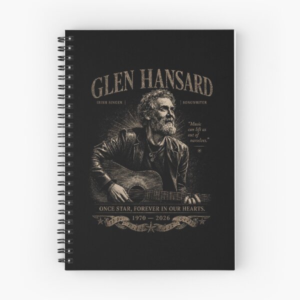 Item preview, Vintage Acoustic Folk Musician - Glén Hansárd - designed and sold by balohom.