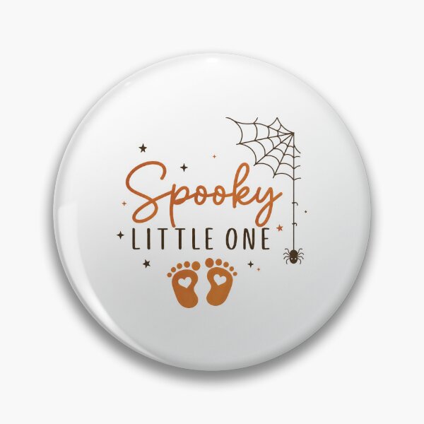 Item preview, Spooky Little One Halloween Baby Design | Cute Infant Spiderweb Pumpkin Season designed and sold by MAPDDesigns.