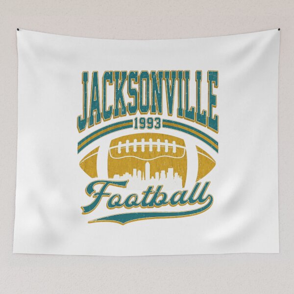 Item preview, Jacksonville 1993 Football Retro Vintage Skyline designed and sold by zatannaedens.