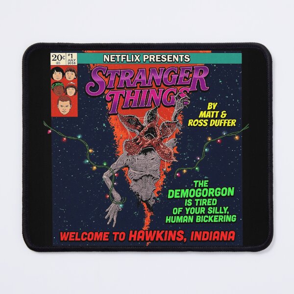 Item preview, Stranger Things Demogorgon Ross Duffer Comic Poster designed and sold by GagaRidz.