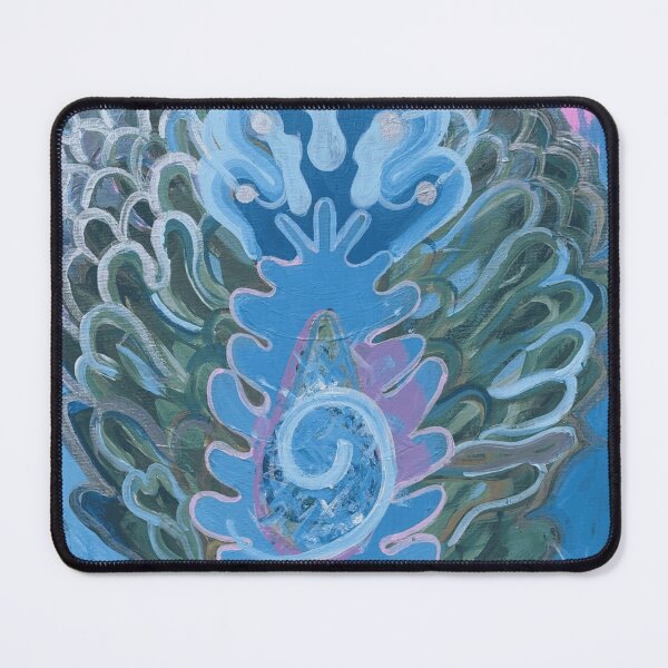 Item preview, Abstract Painted Organic Heart Flower designed and sold by Kroma-Totem.
