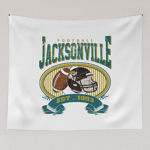 Item preview, Jacksonville Football Vintage Helmet Style designed and sold by cortlandshetley.