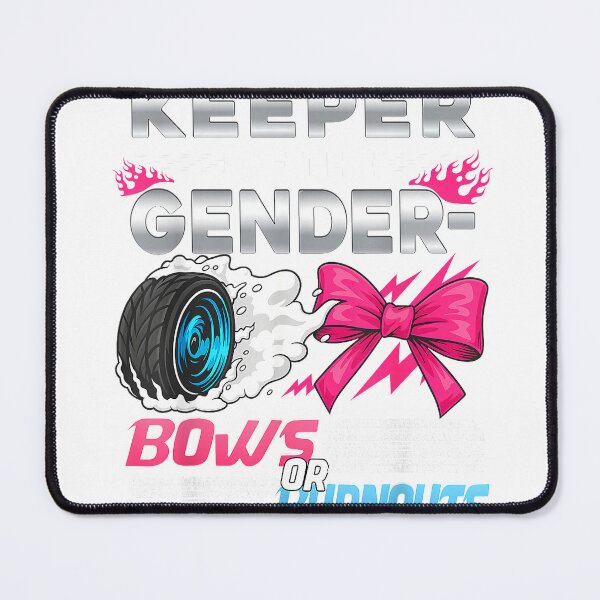 Item preview, Keeper of The Gender Burnouts Or Bows Gender Reveal Party T-Shirt designed and sold by Magoya Store ⭐⭐⭐⭐⭐.