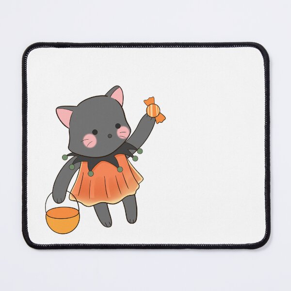 Item preview, Cute Hand Drawn Black Cat Halloween designed and sold by Porpor Artwork.