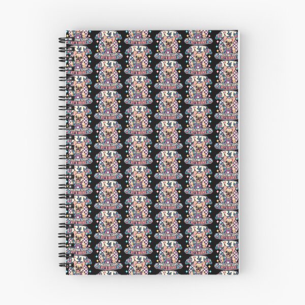 Item preview, RT Respiratory Therapist Breathe Easy Cute Medical French Bulldog Checkered Design designed and sold by ClinicalHubs.