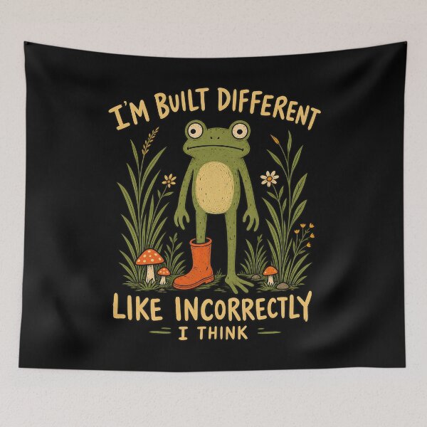 Item preview, I'm Built Different Like Incorrectly I Think  designed and sold by CelidaBonde.