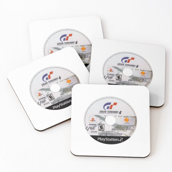 Item preview, Gran Turismo 4 PS2 Disc Design – Retro Racing Game designed and sold by Friki Store.