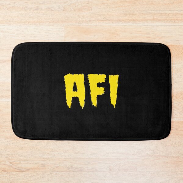 Item preview, AFVS Dripping Grunge Bold Yellow Typography  designed and sold by MaelyVeyran.