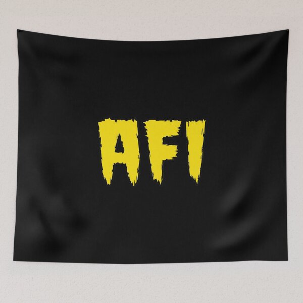Item preview, AFVS Dripping Grunge Bold Yellow Typography  designed and sold by MaelyVeyran.