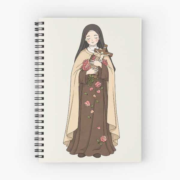 Item preview, St. Thérèse of Lisieux – The Little Flower’s Shower of Roses designed and sold by shopfindingbeni.
