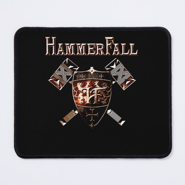 Item preview, Heraldic Shield With Crossed War Hammers designed and sold by solisnoctix.