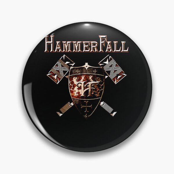 Item preview, Heraldic Shield With Crossed War Hammers designed and sold by solisnoctix.