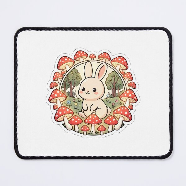 Item preview, Toadstool Mushroom House Hamster - Cottagecore Cute Sticker designed and sold by SimpleP.