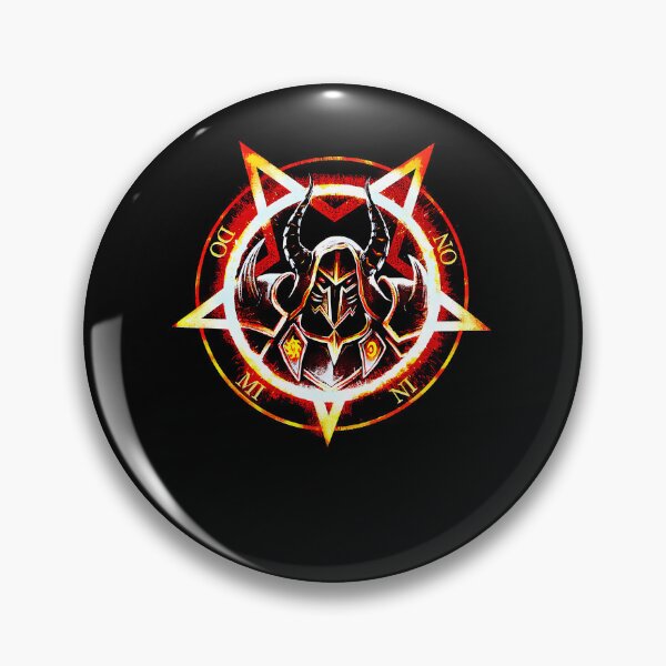 Item preview, Horned Knight Helmet Inside Pentagram designed and sold by solisnoctix.
