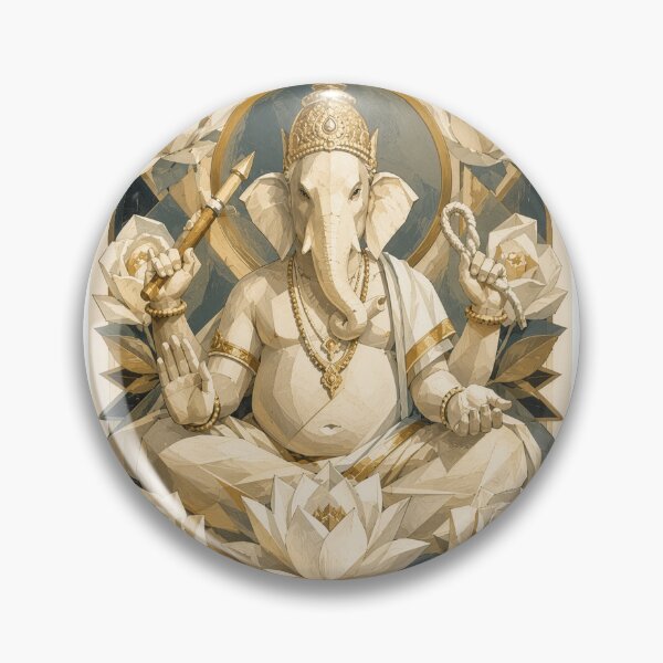 Item preview, Ganesha- Lotus Flowers designed and sold by Laeton Designs.