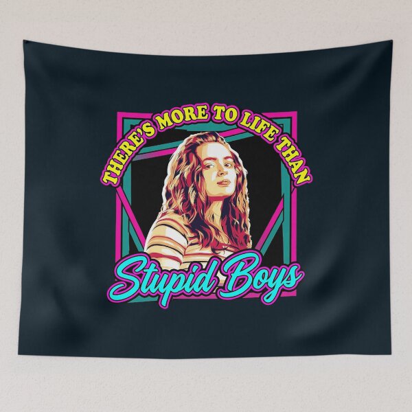 Item preview, Stupid Boys Stranger Things Retro Quote Design designed and sold by StevensLeeds.