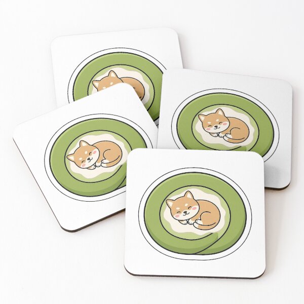 Item preview, Matcha Swiss Roll Sloth - Cute Bakery Food Animal Sticker designed and sold by SimpleP.