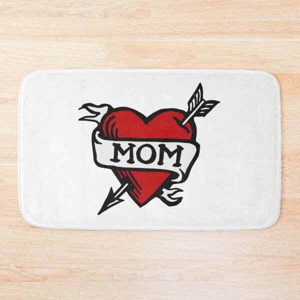 Item preview, Mom heart tattoo designed and sold by lux-lisbon.
