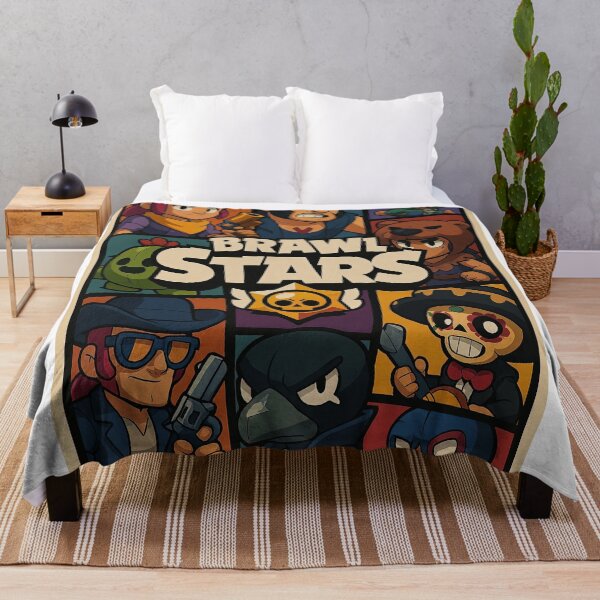 Item preview, Vintage Brawl Stars Character Collage Gaming Poster designed and sold by hafugory.