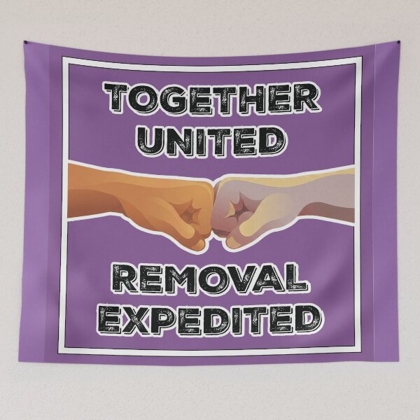 Item preview, Together United Removal Expedited Apparel Collection designed and sold by LisasMasterpiece.