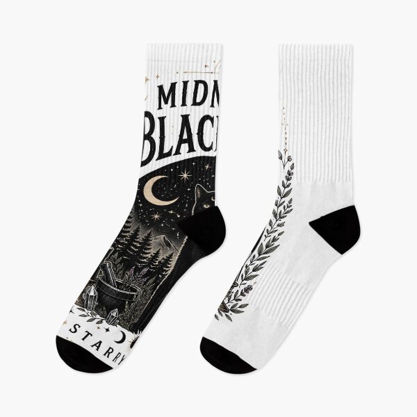 Item preview, Midnight Black Cat Starry Night Witchy Occult designed and sold by KristenosNehk.