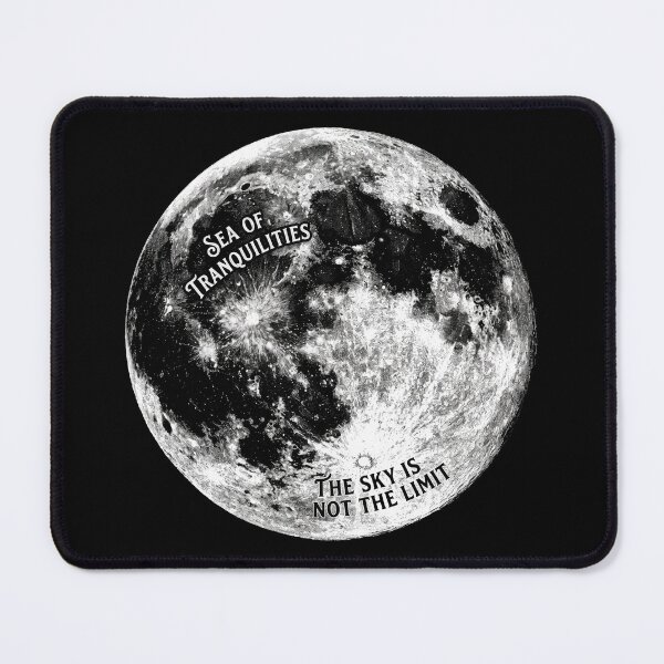 Item preview, Sea of Tranquility The Sky Is Not The Limit Vintage Moon designed and sold by seven things shop.