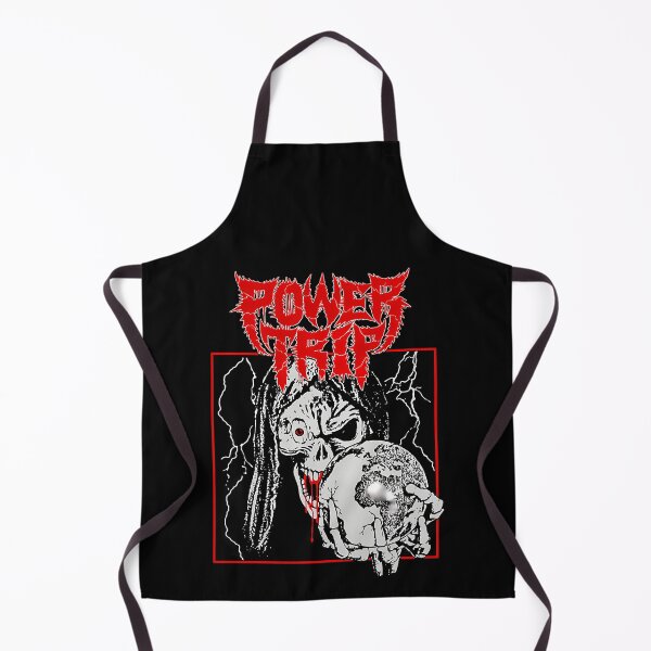 Artikelvorschau, Power Trip Crossover Thrash Metal Grim Reaper Skull entworfen und verkauft von landeranimshop.