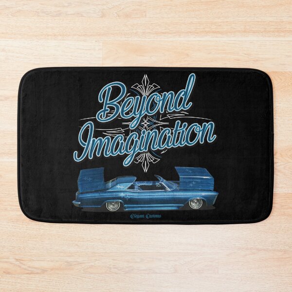 Item preview, 1965 Riviera Beyond Imagination Chopped with text - Lowrider, Kustom, Hot Rod, Muscle Car designed and sold by Elegant Customs.