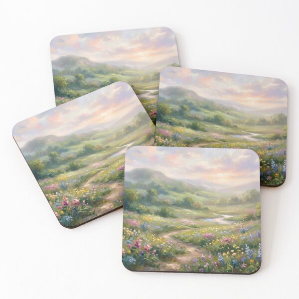Item preview, Impressionist Landscape, Path, Flowers, Spring designed and sold by JonelleTshirts.