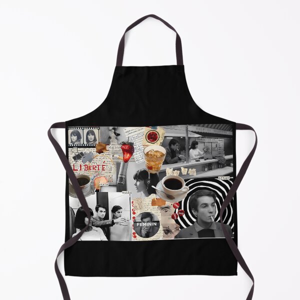 Item preview, French New Wave Scene With Coffee Cups designed and sold by TimelessChic.