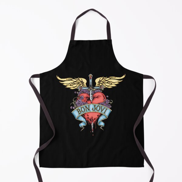 Item preview, Bons Jovis Bleeding Heart Sword Wings Rock Band  designed and sold by MaelyVeyran.