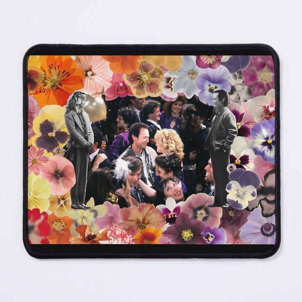 Item preview, Couple Dancing At Party Framed By Bright Pansies designed and sold by TimelessChic.