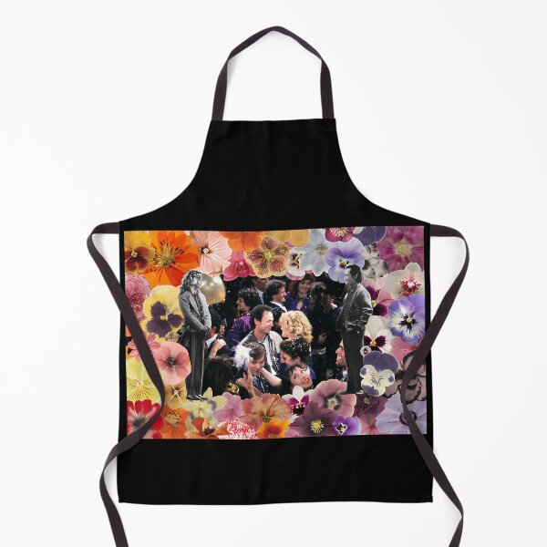 Item preview, Couple Dancing At Party Framed By Bright Pansies designed and sold by TimelessChic.