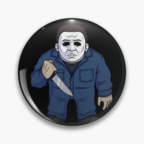 Item preview, Pegatina de Michael Myers para Halloween designed and sold by Ash40k.