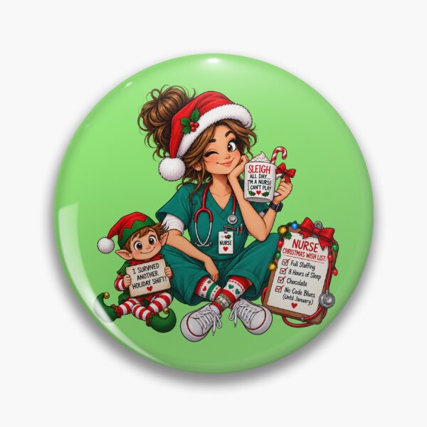 Item preview, Nurse At Christmas  designed and sold by cringe0015.