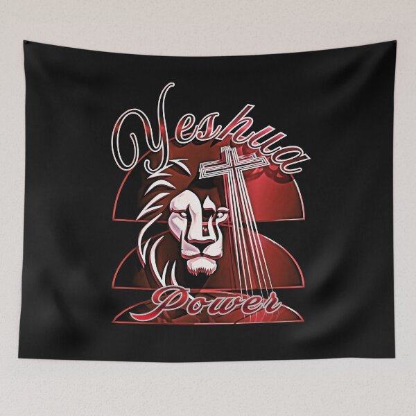 Item preview, Yeshua Power Red designed and sold by Tripp Art Studio.