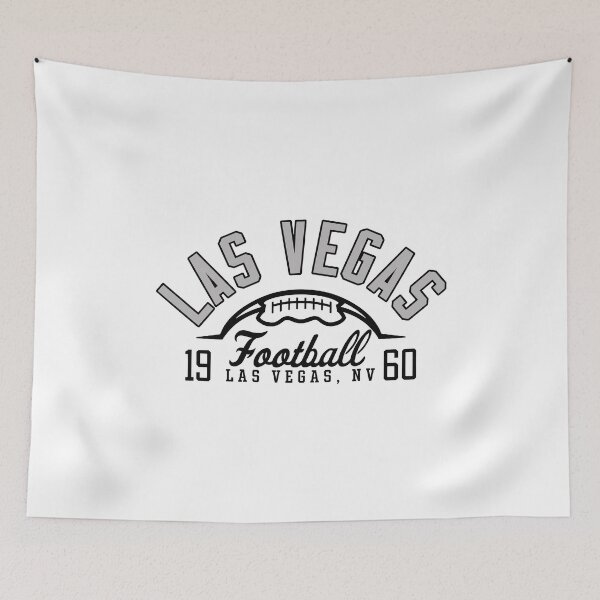 Aperçu de l'œuvre Football rétro vintage de Las Vegas NV créée et vendue par brynleedost.